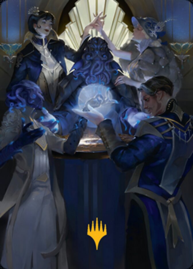Obscura Ascendancy Art Card (Gold-Stamped Signature) [Streets of New Capenna Art Series] | Good Games North