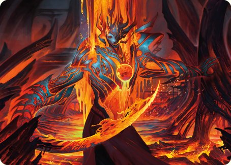 Free From Flesh Art Card [Phyrexia: All Will Be One Art Series] | Good Games North