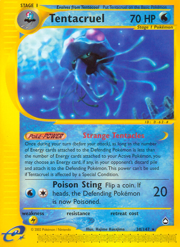 Tentacruel (38/147) [Aquapolis] | Good Games North