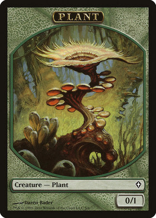 Plant Token [Worldwake Tokens] | Good Games North