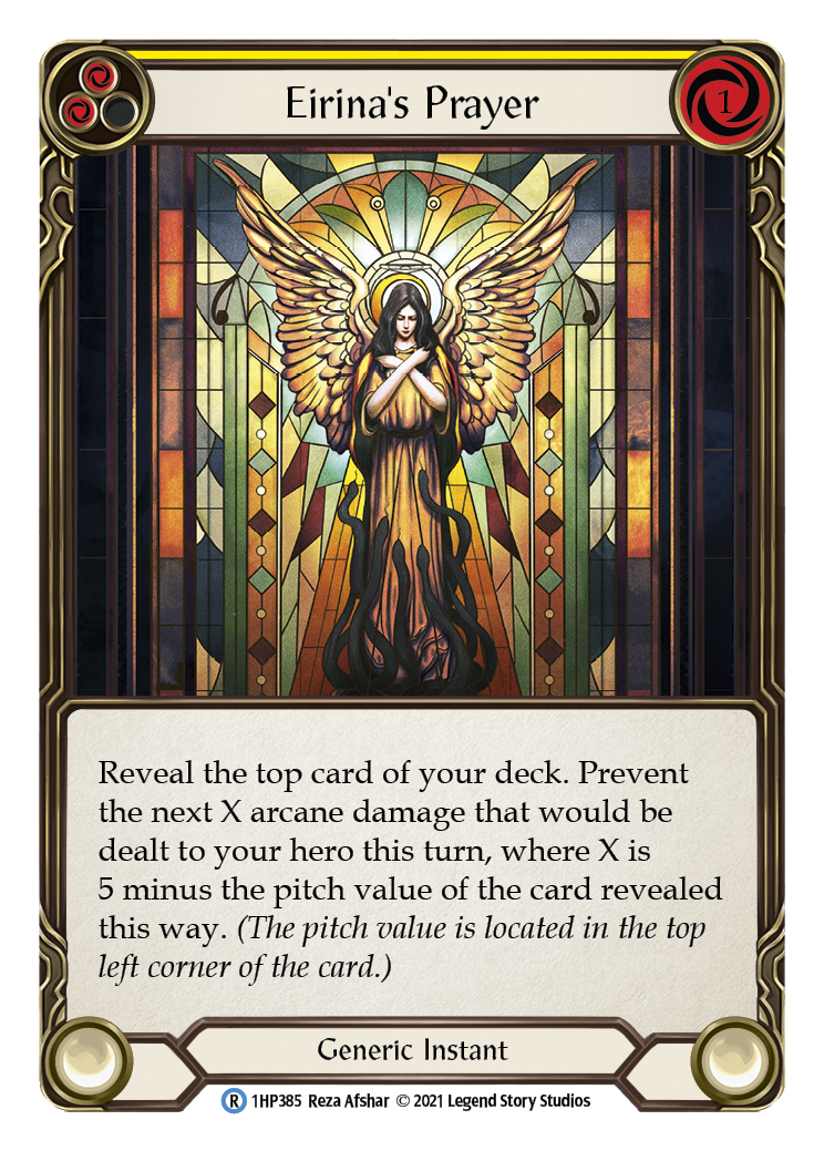 Eirina's Prayer (Yellow) [1HP385] | Good Games North