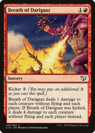 Breath of Darigaaz [Commander 2015] | Good Games North