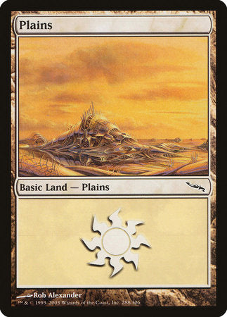 Plains (288) [Mirrodin] | Good Games North