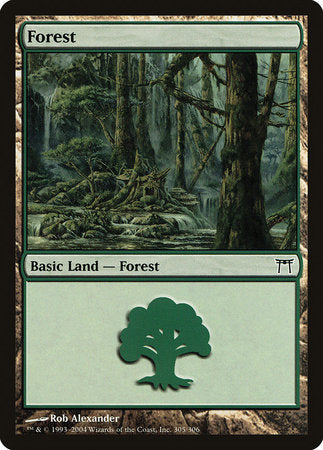 Forest (305) [Champions of Kamigawa] | Good Games North