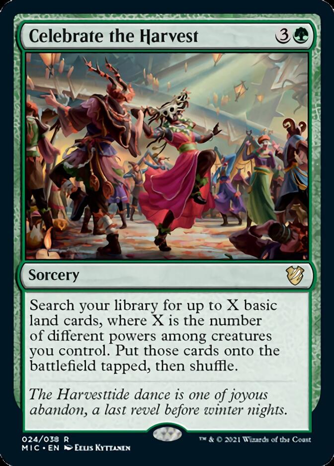 Celebrate the Harvest [Innistrad: Midnight Hunt Commander] | Good Games North