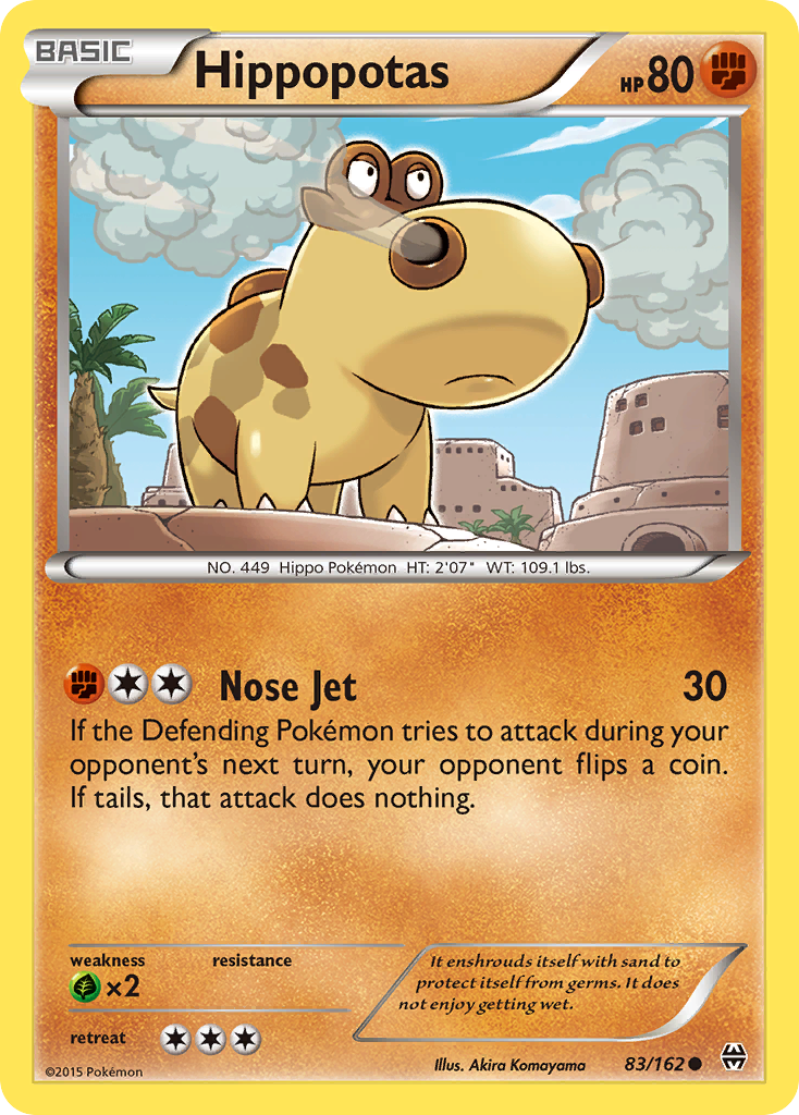Hippopotas (83/162) [XY: BREAKthrough] | Good Games North