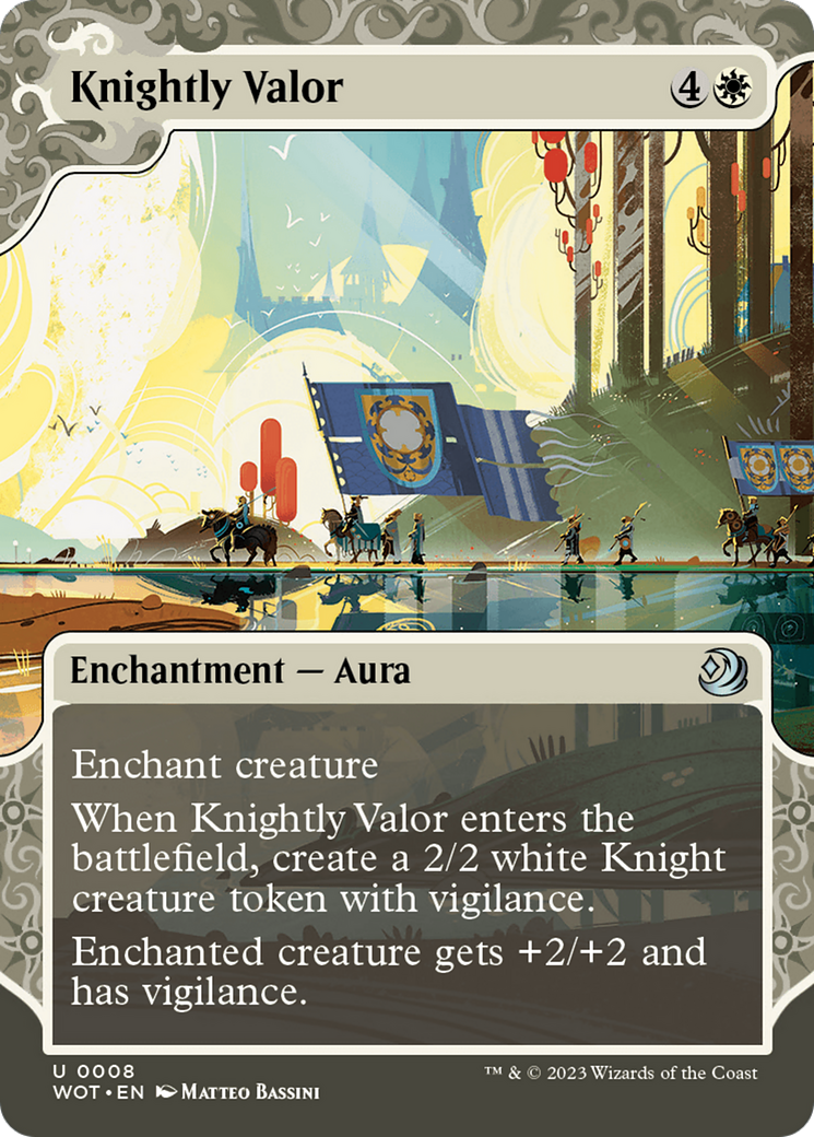 Knightly Valor [Wilds of Eldraine: Enchanting Tales] | Good Games North