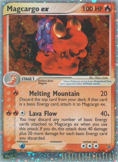 Magcargo ex (95/97) [EX: Dragon] | Good Games North