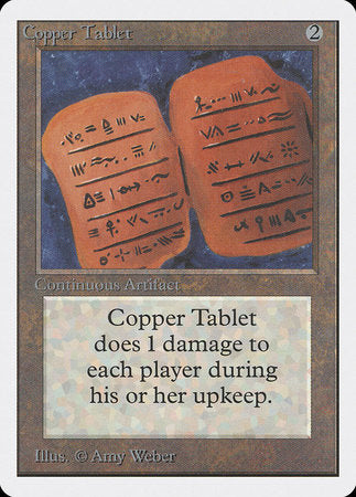 Copper Tablet [Unlimited Edition] | Good Games North