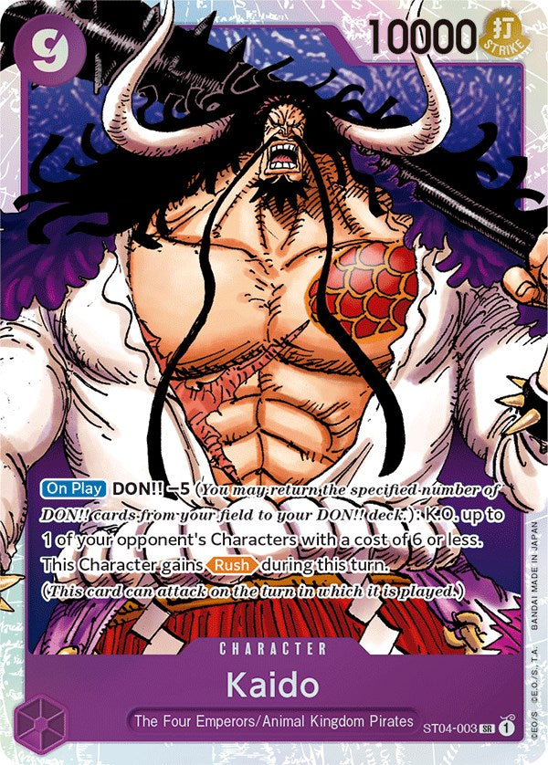 Kaido (003) [Starter Deck: Animal Kingdom Pirates] | Good Games North