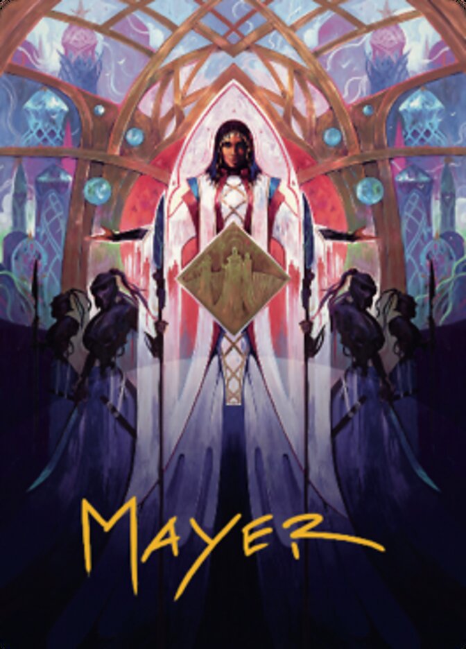 Kayla's Command Art Card (Gold-Stamped Signature) [The Brothers' War Art Series] | Good Games North