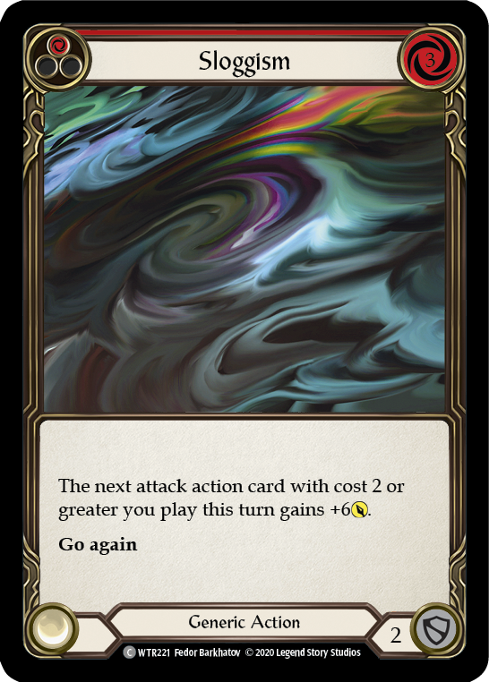 Sloggism (Red) [U-WTR221] (Welcome to Rathe Unlimited)  Unlimited Rainbow Foil | Good Games North