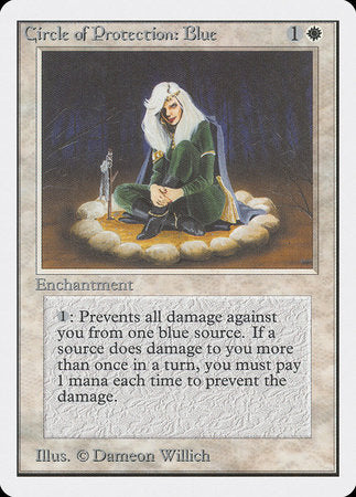 Circle of Protection: Blue [Unlimited Edition] | Good Games North