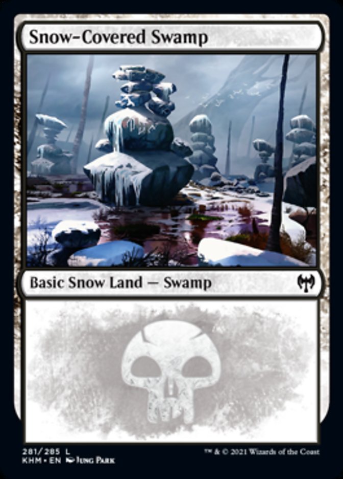 Snow-Covered Swamp (281) [Kaldheim] | Good Games North