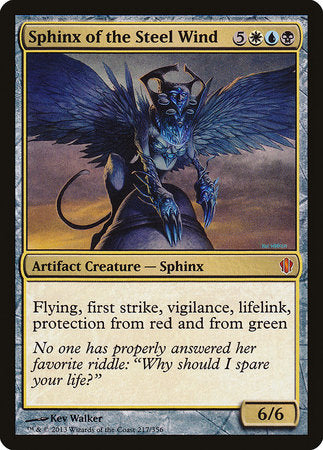 Sphinx of the Steel Wind [Commander 2013] | Good Games North