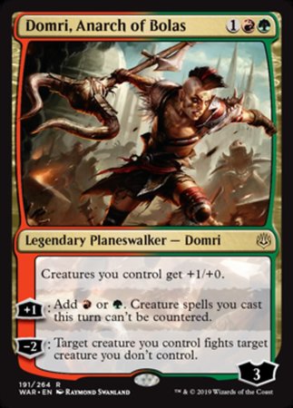 Domri, Anarch of Bolas [War of the Spark] | Good Games North