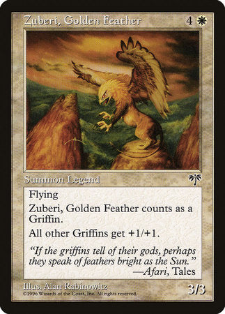 Zuberi, Golden Feather [Mirage] | Good Games North