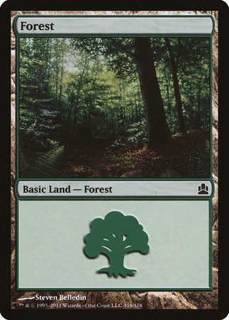 Forest (316) [Commander 2011] | Good Games North