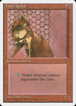 Hurr Jackal [Fourth Edition] | Good Games North