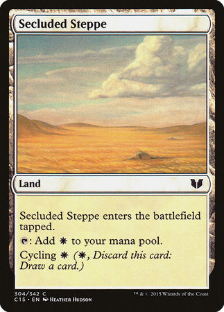 Secluded Steppe [Commander 2015] | Good Games North