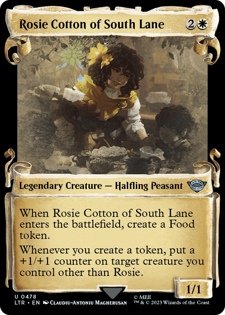 Rosie Cotton of South Lane [The Lord of the Rings: Tales of Middle-Earth Showcase Scrolls] | Good Games North