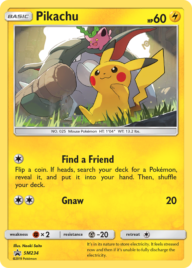 Pikachu (SM234) [Sun & Moon: Black Star Promos] | Good Games North