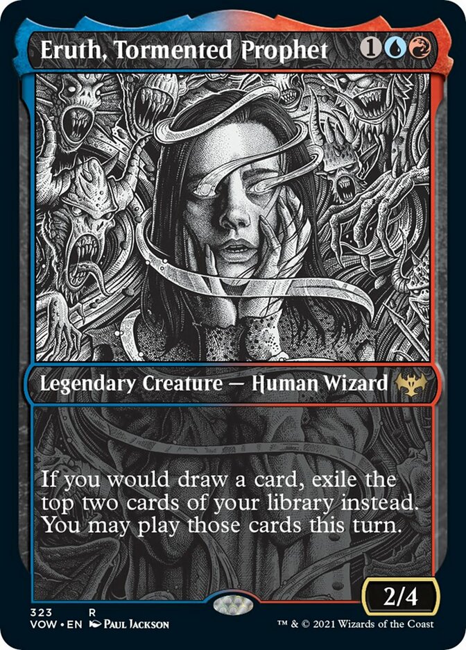 Eruth, Tormented Prophet (Showcase Eternal Night) [Innistrad: Crimson Vow] | Good Games North