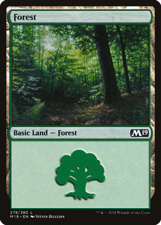 Forest (278) [Core Set 2019] | Good Games North