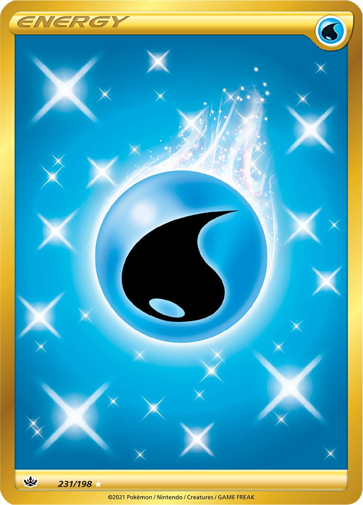 Water Energy (231/198) [Sword & Shield: Chilling Reign] | Good Games North