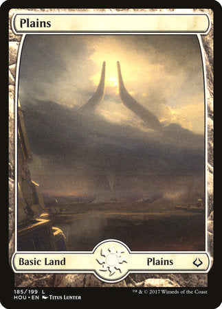 Plains (185) - Full Art [Hour of Devastation] | Good Games North