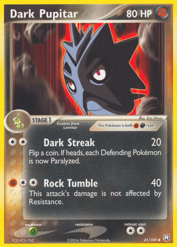 Dark Pupitar (41/109) [EX: Team Rocket Returns] | Good Games North