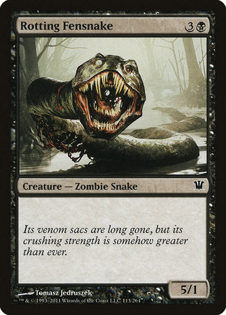 Rotting Fensnake [Innistrad] | Good Games North