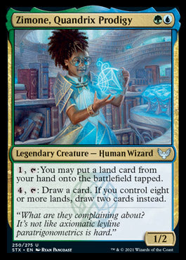 Zimone, Quandrix Prodigy [Strixhaven: School of Mages] | Good Games North