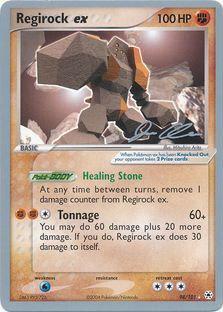 Regirock ex (98/101) (Mewtrick - Jason Klaczynski) [World Championships 2006] | Good Games North