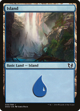 Island (35) [Duel Decks: Blessed vs. Cursed] | Good Games North