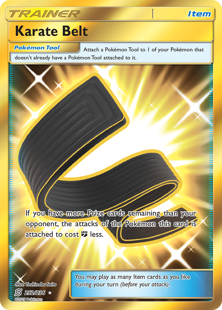 Karate Belt (252/236) [Sun & Moon: Unified Minds] | Good Games North
