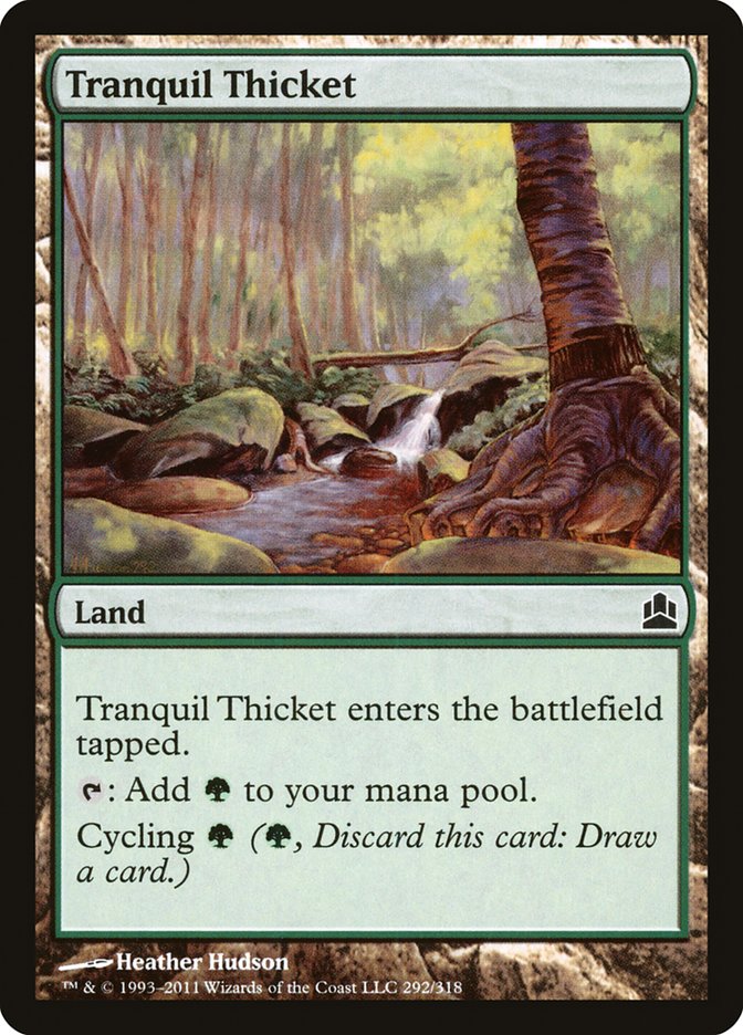 Tranquil Thicket [Commander 2011] | Good Games North