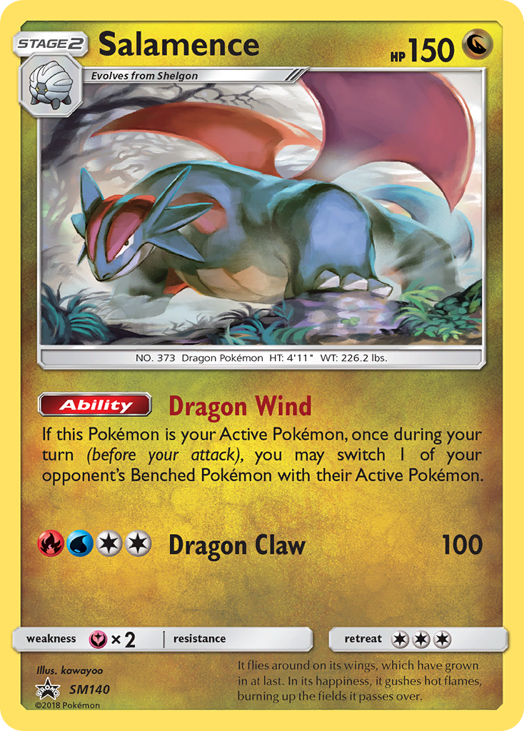 Salamence (SM140) [Sun & Moon: Black Star Promos] | Good Games North