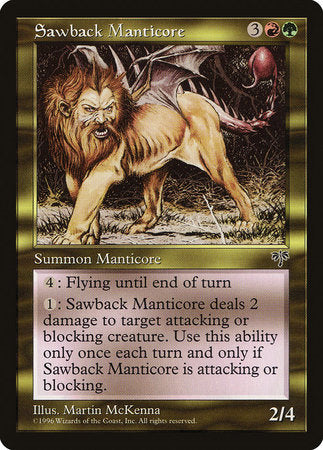 Sawback Manticore [Mirage] | Good Games North