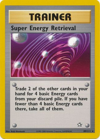 Super Energy Retrieval (89/111) [Neo Genesis Unlimited] | Good Games North