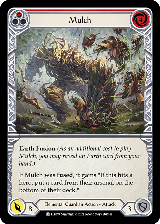 Mulch (Red) [ELE019] (Tales of Aria)  1st Edition Rainbow Foil | Good Games North
