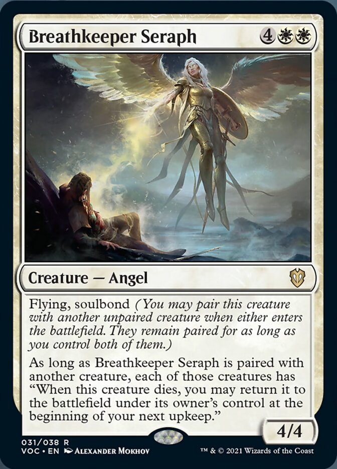 Breathkeeper Seraph [Innistrad: Crimson Vow Commander] | Good Games North