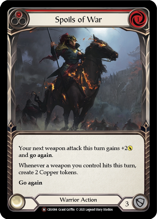 Spoils of War [U-CRU084] Unlimited Normal | Good Games North
