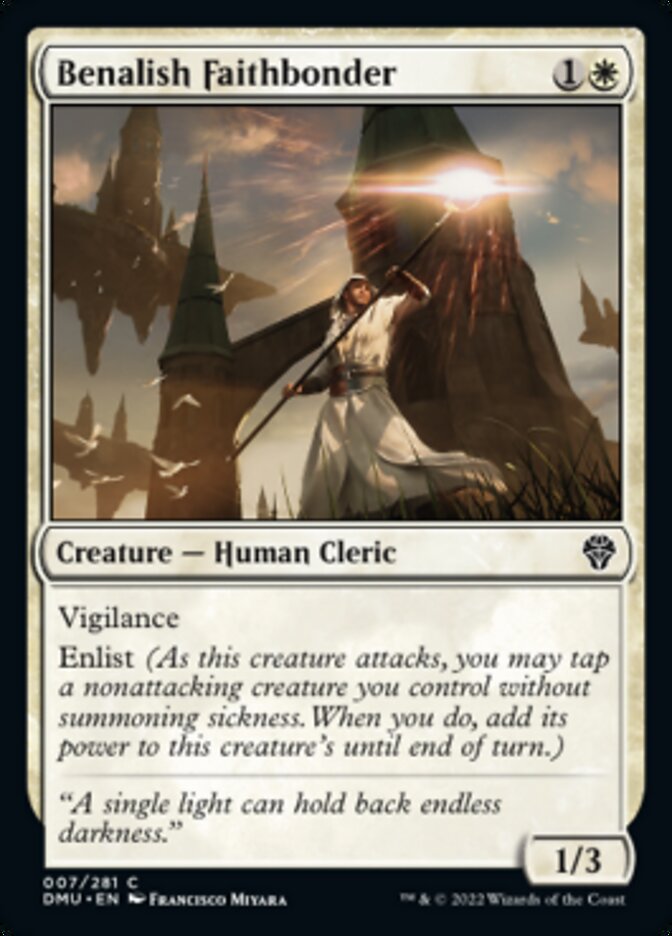 Benalish Faithbonder [Dominaria United] | Good Games North