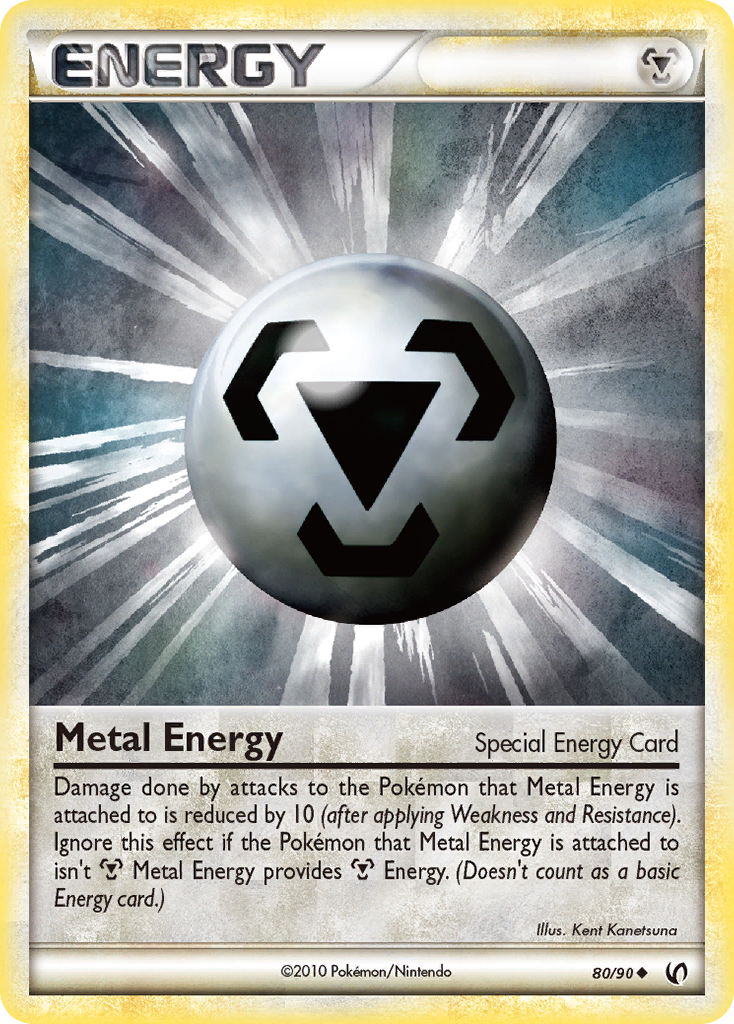 Metal Energy (80/90) [HeartGold & SoulSilver: Undaunted] | Good Games North