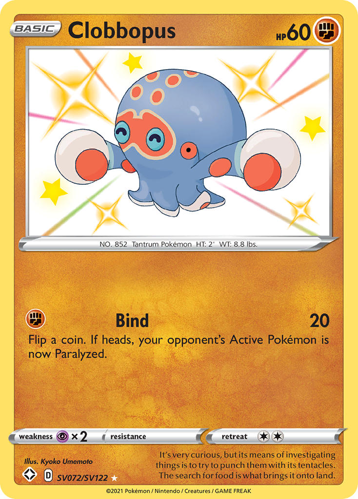 Clobbopus (SV072/SV122) [Sword & Shield: Shining Fates] | Good Games North