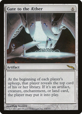 Gate to the Aether [Mirrodin] | Good Games North