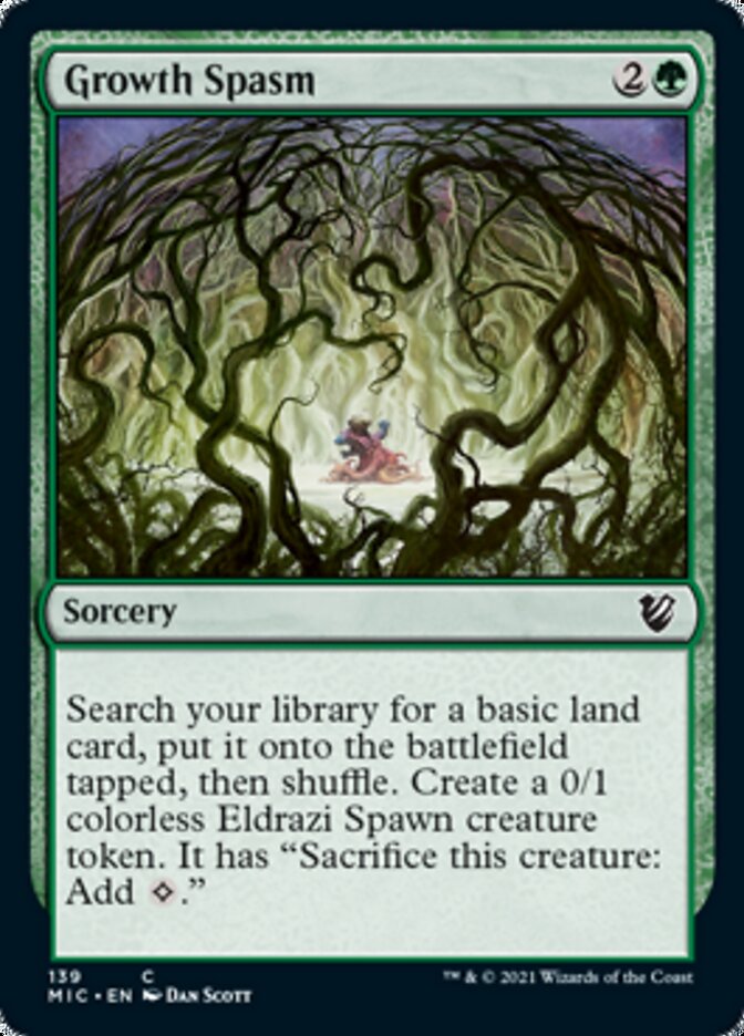 Growth Spasm [Innistrad: Midnight Hunt Commander] | Good Games North