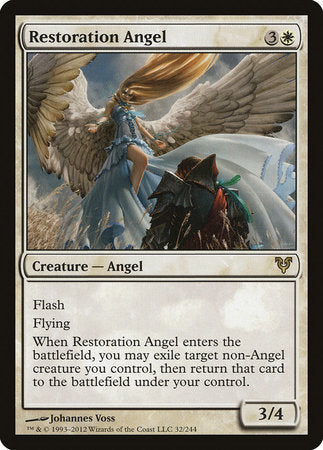 Restoration Angel [Avacyn Restored] | Good Games North