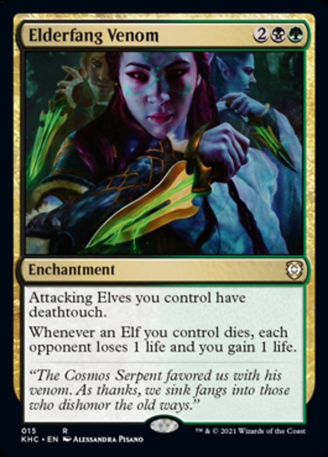 Elderfang Venom [Kaldheim Commander] | Good Games North